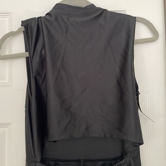 NWT Womens Nike Glam Dunk Jumpsuit - Black - Picture 11 of 12